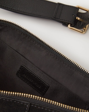 Accessorize Stud Suede Sling Crossbody Bag