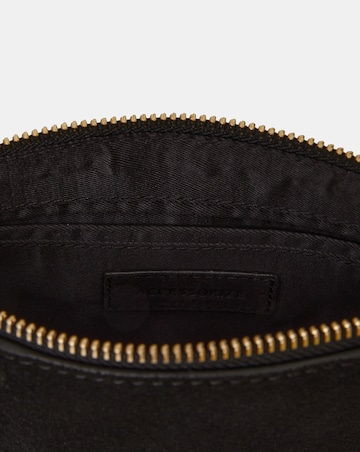 Accessorize Stud Suede Clutch Bag