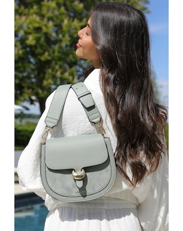 Luella Grey Venetia Green Crossbody