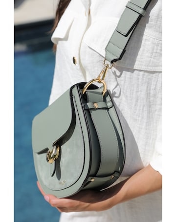 Luella Grey Venetia Green Crossbody