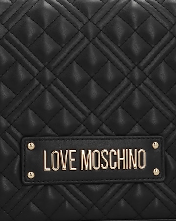 Love Moschino Quilted II Black Shoulder Bag