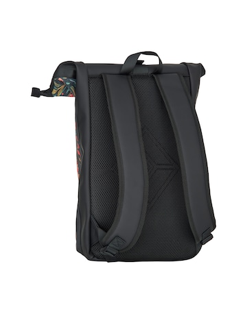 New Rebels Catface PU Rolltop Laptop (15.6") Backpack