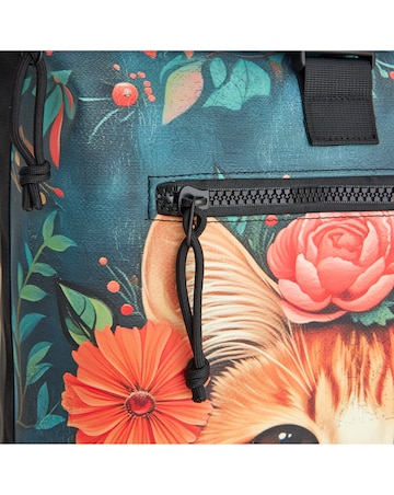 New Rebels Catface PU Rolltop Laptop (15.6") Backpack