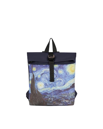New Rebels Starry Night PU Rolltop Tablet Backpack Mini