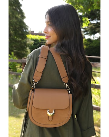 Luella Grey Venetia Camel Crossbody