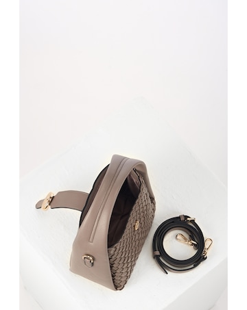 Luella Grey  Maggie Peat Weave Crossbody