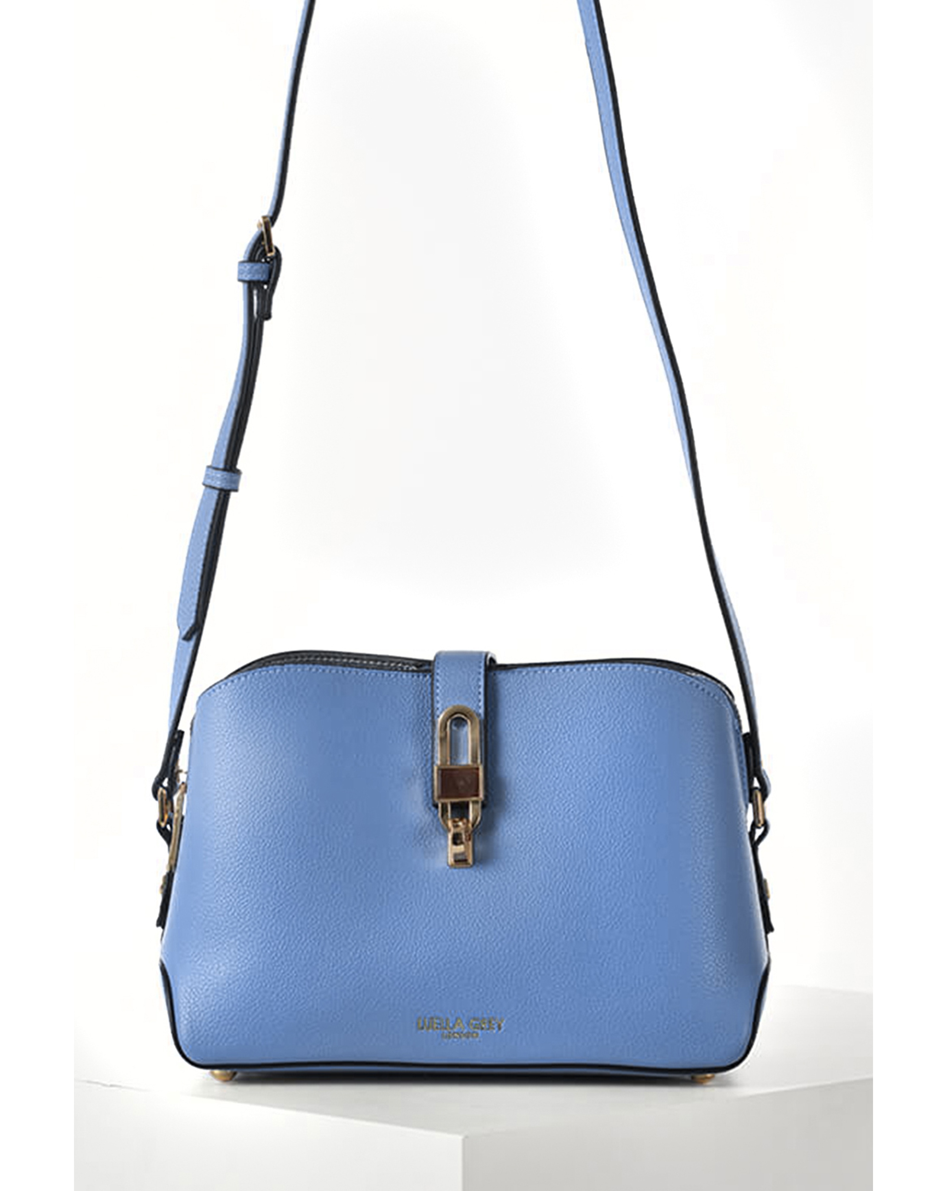Luella Grey Margy Blue Crossbody