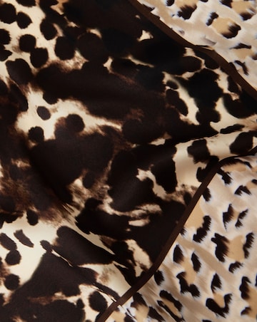 Accessorize Animal Print Square Scarf