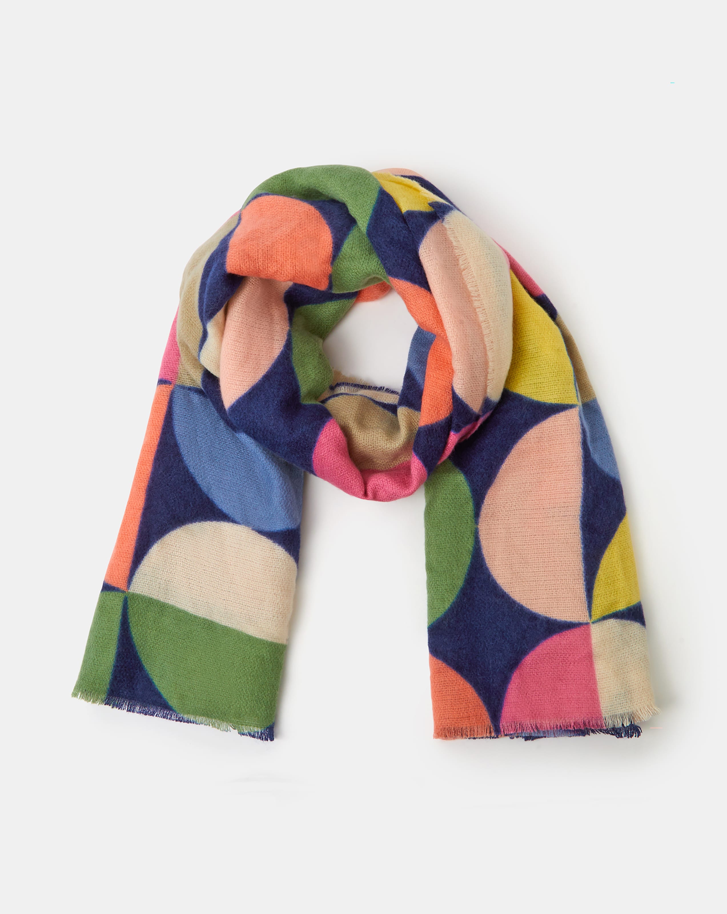 New In - Accessorize Retro Spot Print Scarf