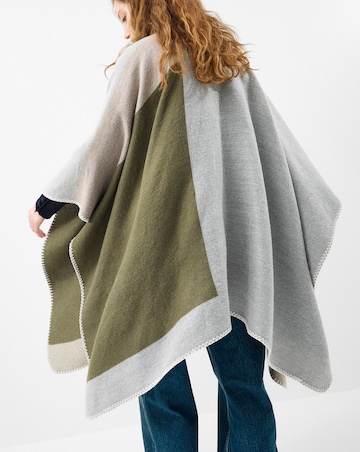Accessorize Colourblock Poncho