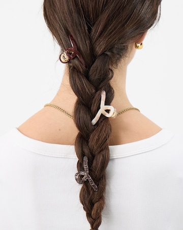 Accessorize 3-Pack Mini Twist Claw Clips