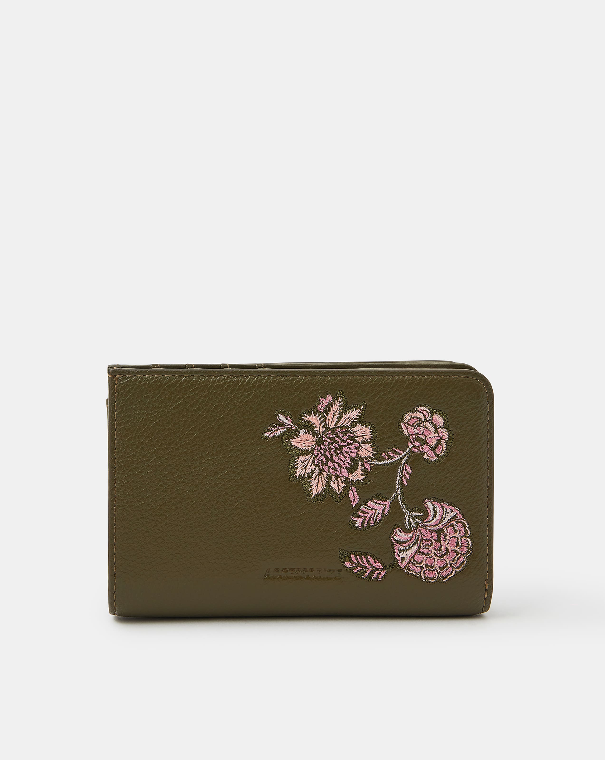 Accessorize Floral Embroidered Purse