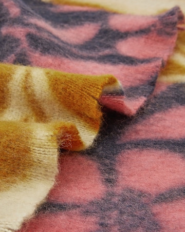 Accessorize Floral Knitted Blanket Scarf