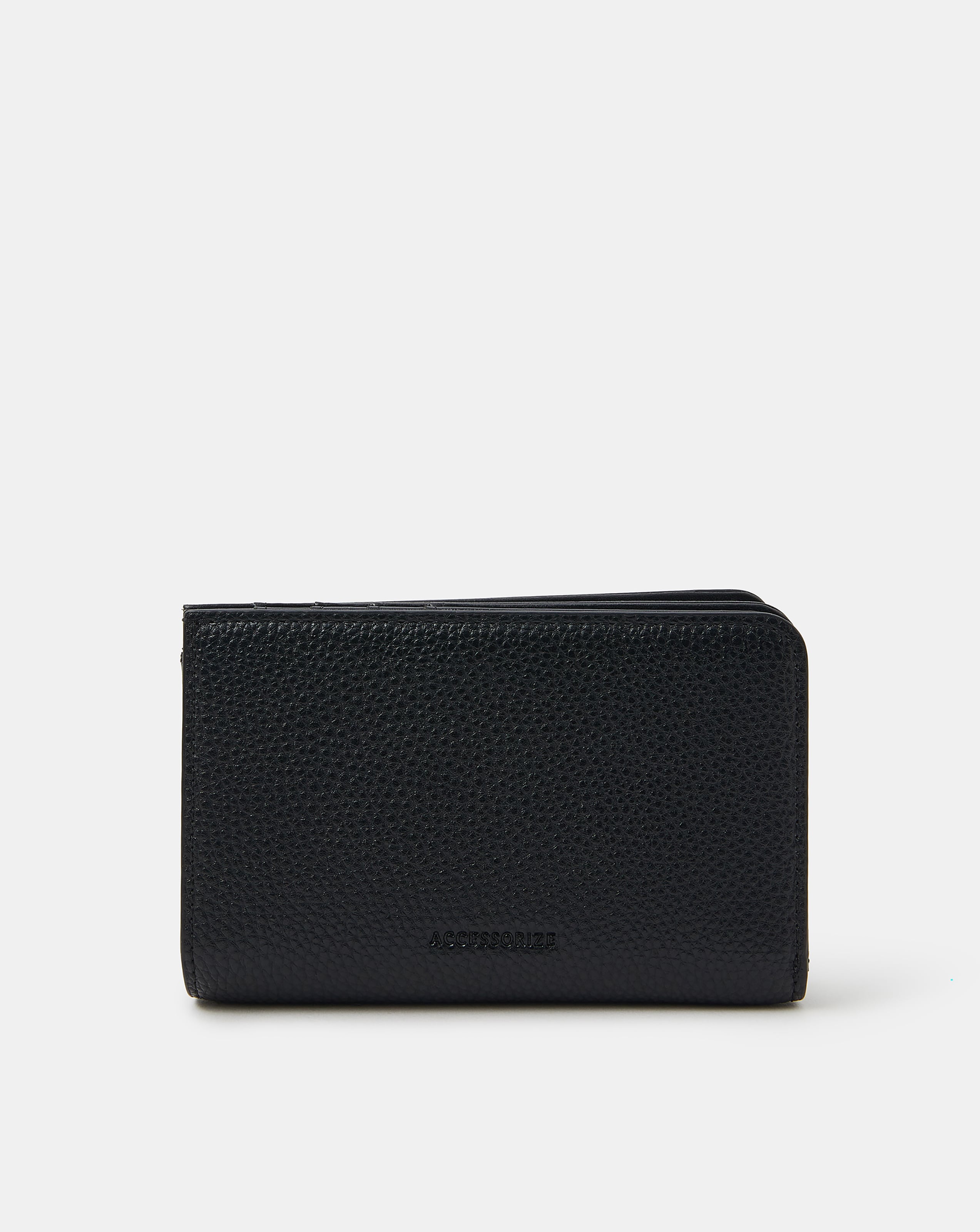 Accessorize Faux Leather Zip Purse