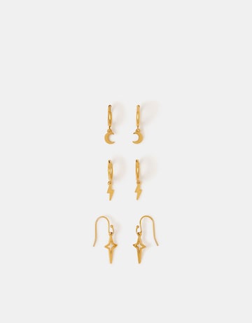 Accessorize 3-Pack ST Earrings