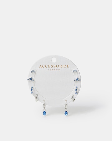 Accessorize Diamante Gem Earrings