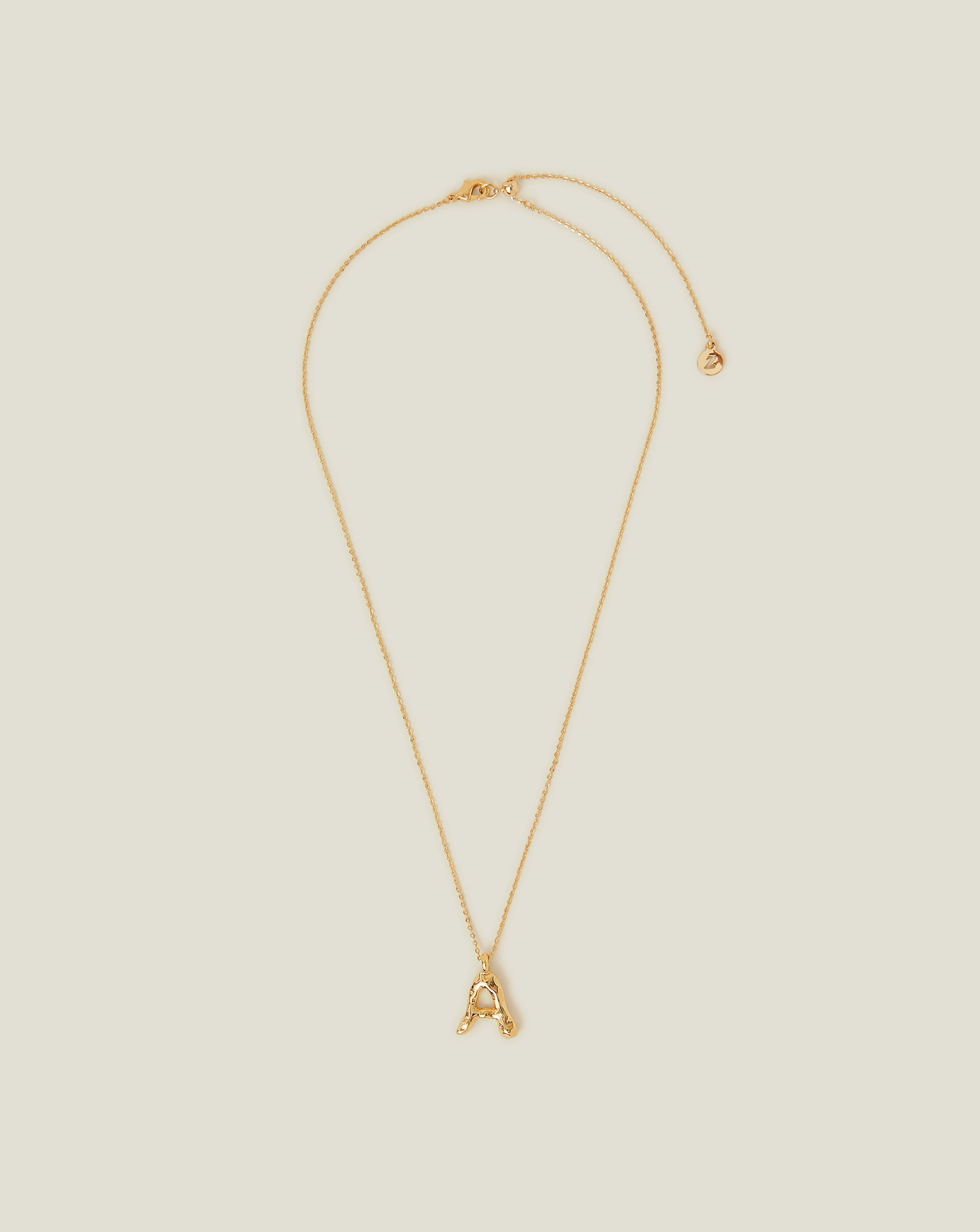 New In - Accessorize Gold-Plated Pendant Necklace