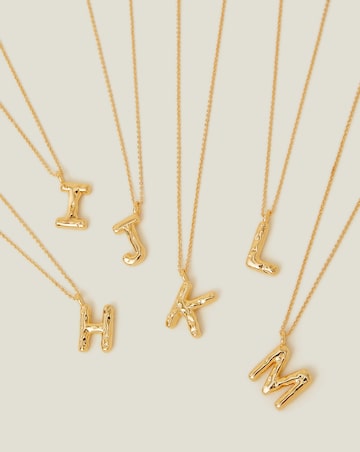 Accessorize Gold-Plated Pendant Necklace