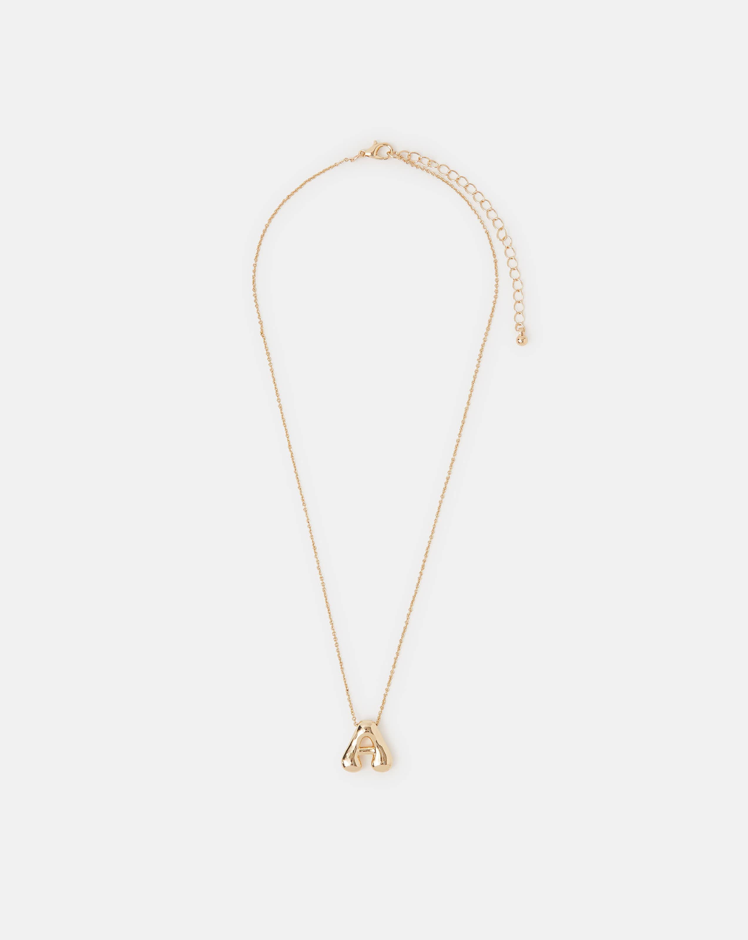 New In - Accessorize Initial Pendant Necklace