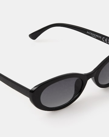 Accessorize Resin Oval Sunglasses