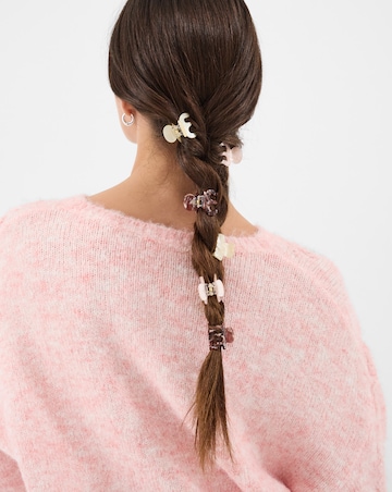 Accessorize Mini Marbled Claw Clips