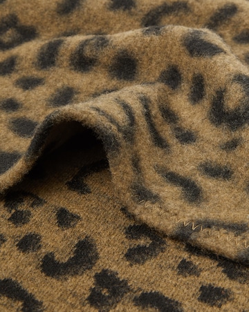 Accessorize Leopard Print Triangle Scarf