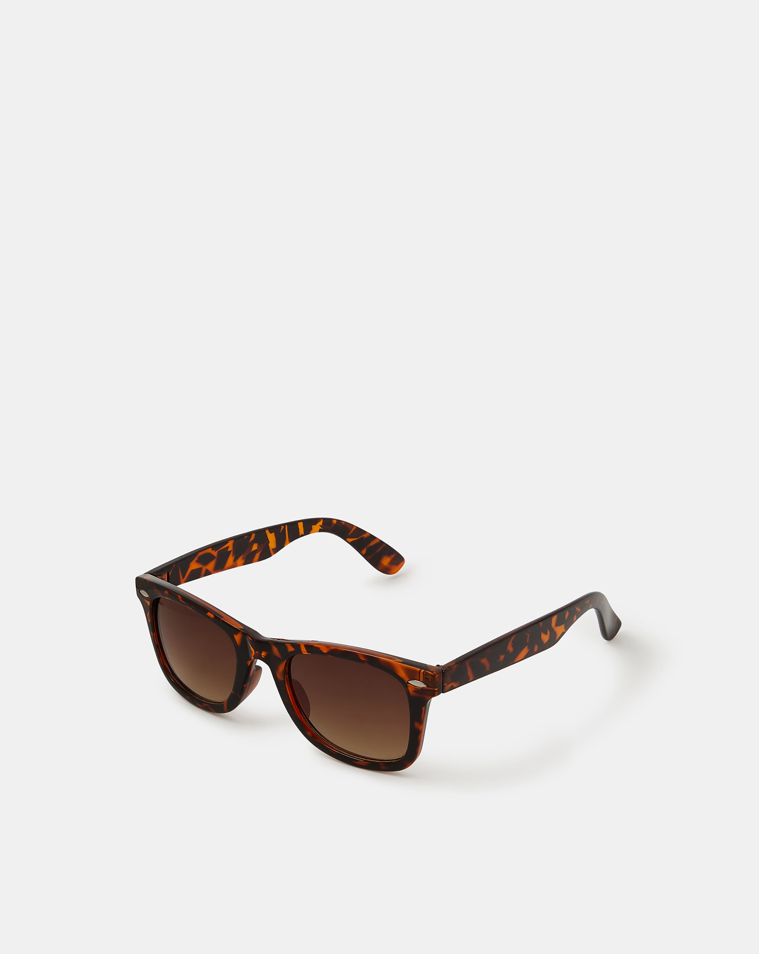New In - Accessorize Tort Square Sunglasses