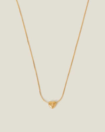 Accessorize SS Heart Necklace