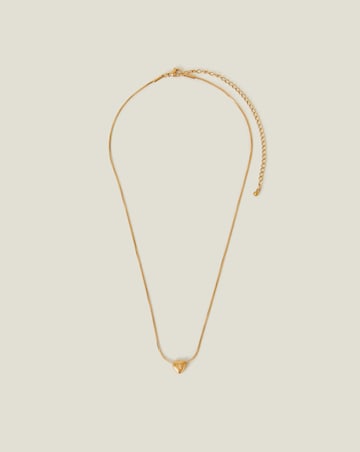 Accessorize SS Heart Necklace