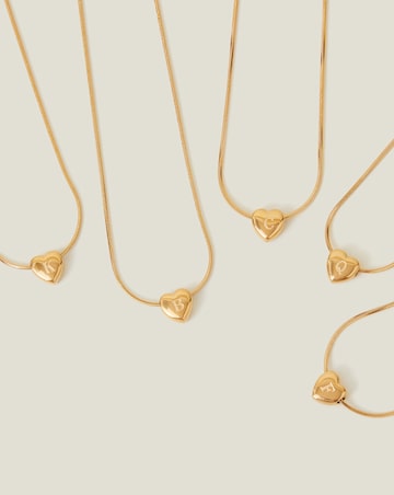 Accessorize SS Heart Necklace