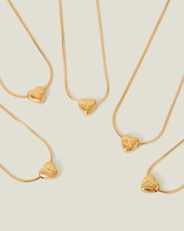 Accessorize SS Heart Necklace