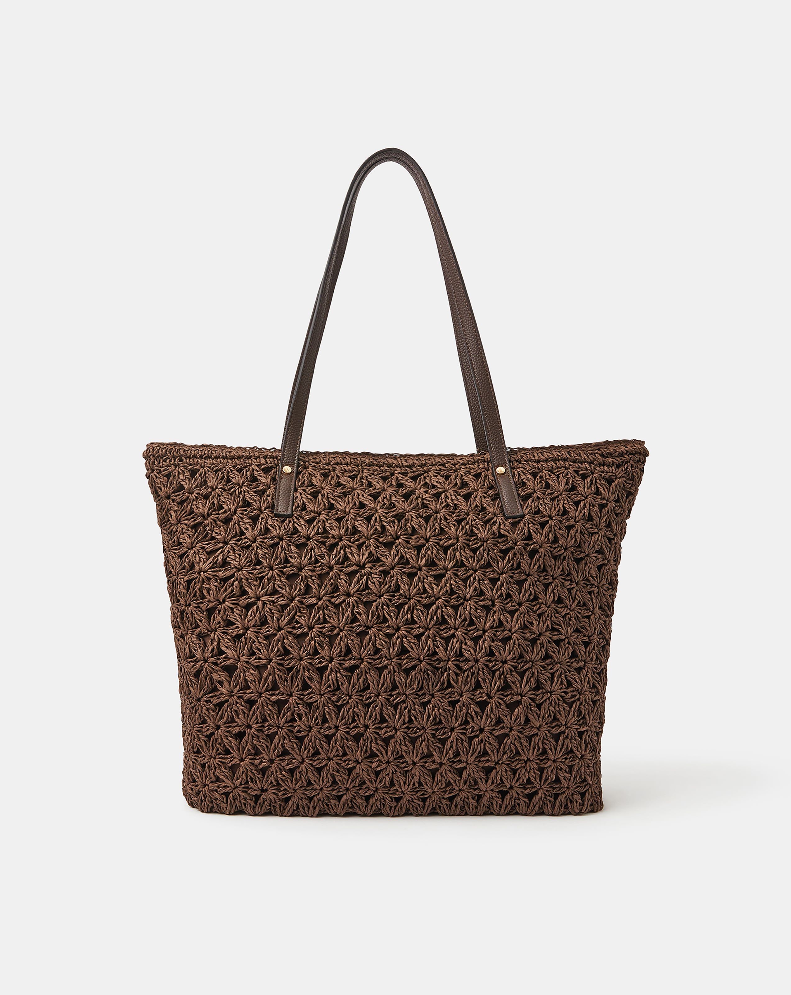 New In - Accessorize Raffia Tote Bag