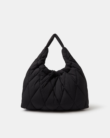 Accessorize Nylon Quilted Shopper Bag