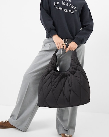 Accessorize Nylon Quilted Shopper Bag