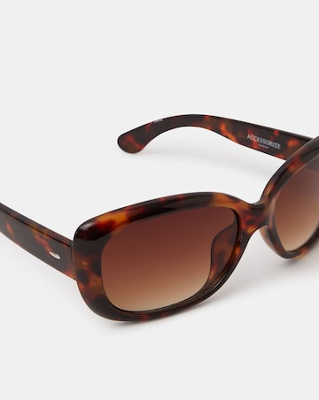 Accessorize Tort Wrap Sunglasses