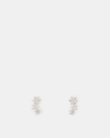 Accessorize Sparkle Flower Stud Earrings