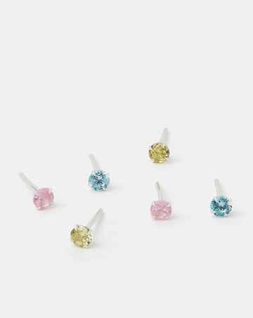 Accessorize Diamante Stud Earrings