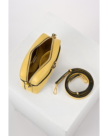 Luella Grey Sian Yellow Camera Crossbody