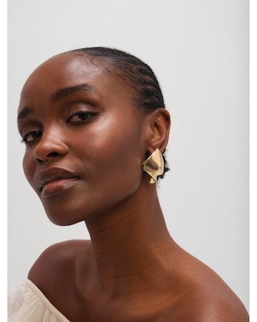 Mood Gold Plated Liquid Earrings
