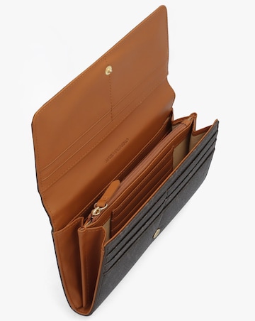 Valentino Bags Lady Brown & Tan Logo Purse