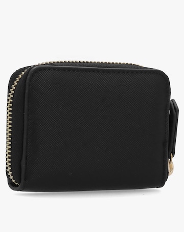 Valentino Bags Divina Small Black Zip Around Purse