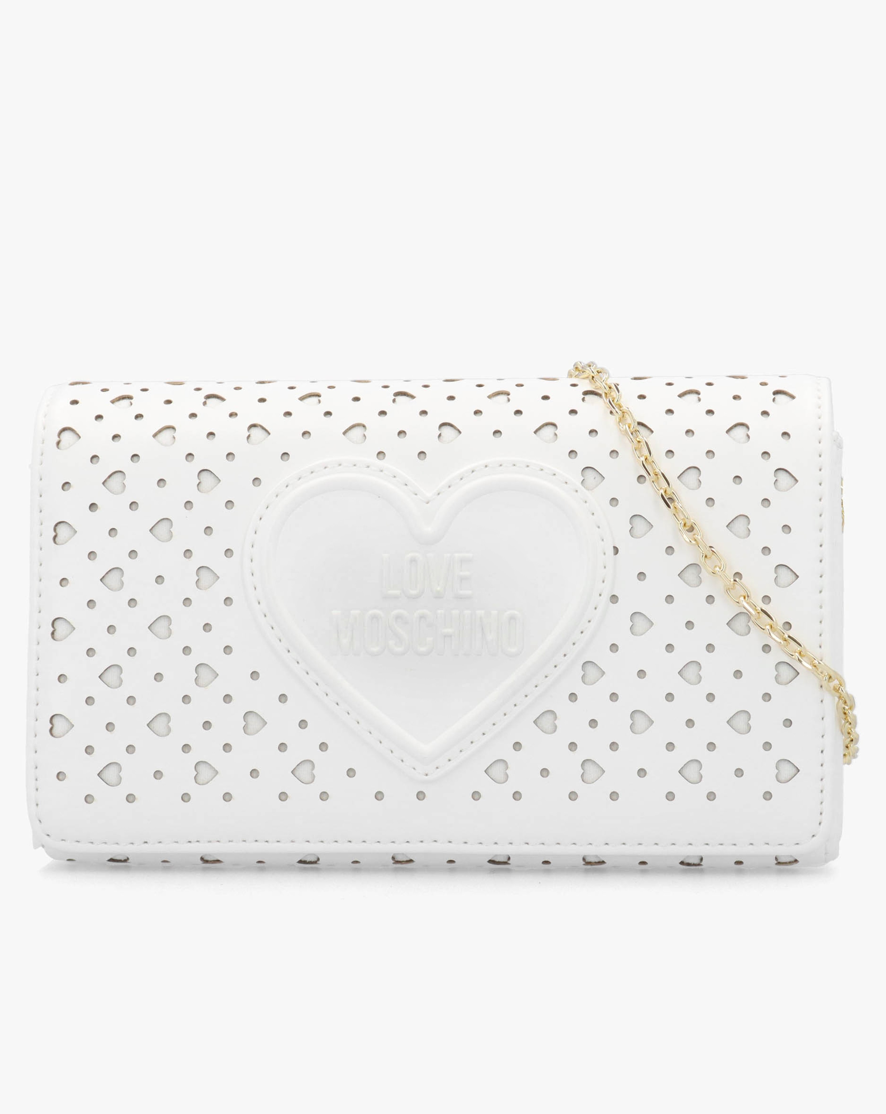 New In - Love Moschino Heart Basket Cross-Body