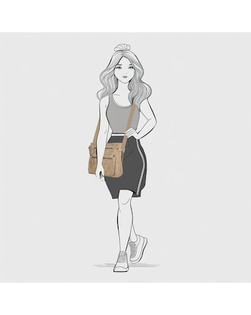 Enrico Benetti Noumea Single Handle Vegan Leather Shoulderbag