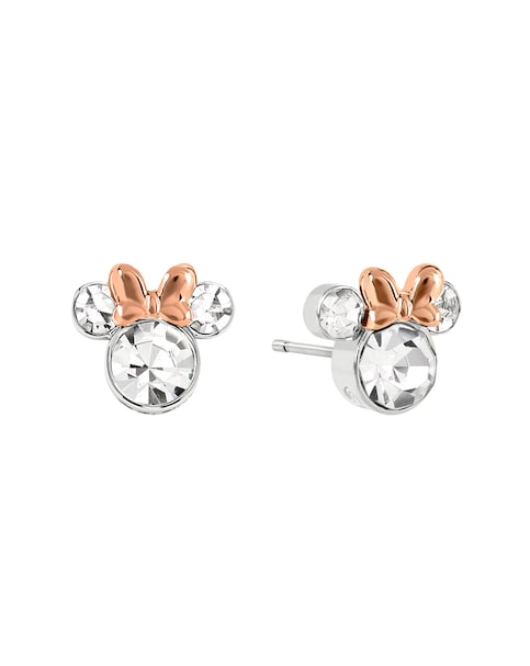 Minnie Mouse Crystal Stud Earrings