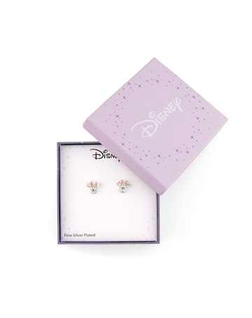 Minnie Mouse Crystal Stud Earrings