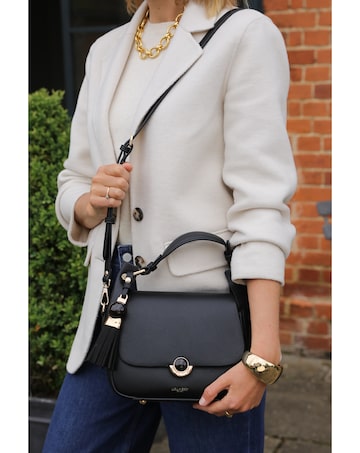 Luella Grey Diana Black Crossbody