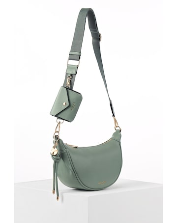 Luella Grey Lolly Green Sling Bag