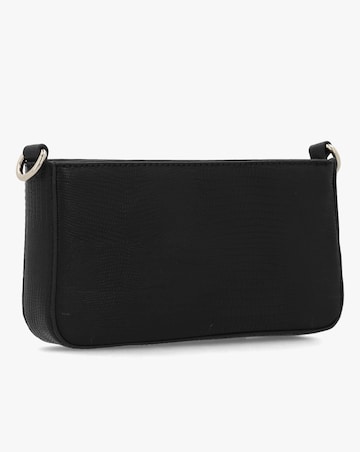 Fiorelli Ayla Black Moc Croc Clutch Bag