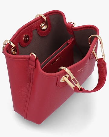 Emporio Armani X Small Red Cross-Body Shopper Bag