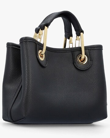 Emporio Armani X Small Black Cross-Body Shopper Bag